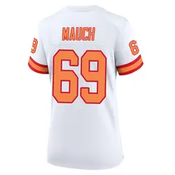 Nike Cody Mauch Tampa Bay Buccaneers Game White '76 50th Season Jersey - Women's
