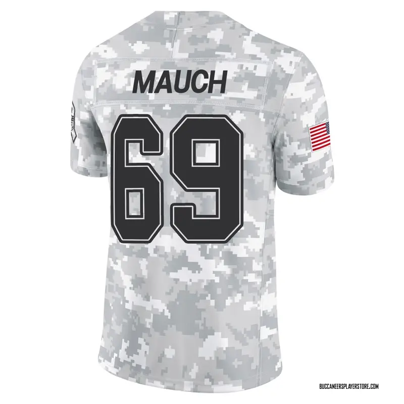 Nike Cody Mauch Tampa Bay Buccaneers Limited Arctic Camo 2024 Salute to Service Jersey - Men's