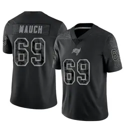 Nike Cody Mauch Tampa Bay Buccaneers Limited Black Reflective Jersey - Men's