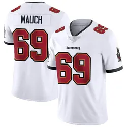 Nike Cody Mauch Tampa Bay Buccaneers Limited White Vapor Untouchable Jersey - Youth