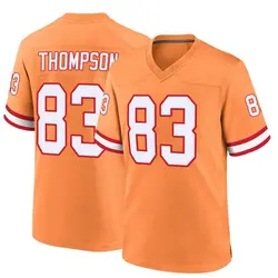 Nike Cody Thompson Tampa Bay Buccaneers Game Orange Throwback Jersey - Youth