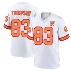 Nike Cody Thompson Tampa Bay Buccaneers Game White '76 50th Season Jersey - Men's