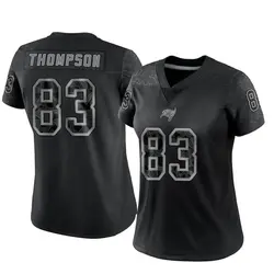 Nike Cody Thompson Tampa Bay Buccaneers Limited Black Reflective Jersey - Women's