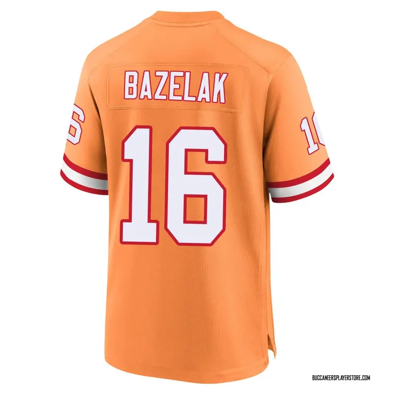 Nike Connor Bazelak Tampa Bay Buccaneers Game Cream sicle 50th Season Jersey - Youth