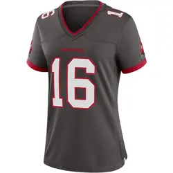Nike Connor Bazelak Tampa Bay Buccaneers Game Pewter Alternate Jersey - Women's