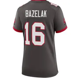 Nike Connor Bazelak Tampa Bay Buccaneers Game Pewter Alternate Jersey - Women's
