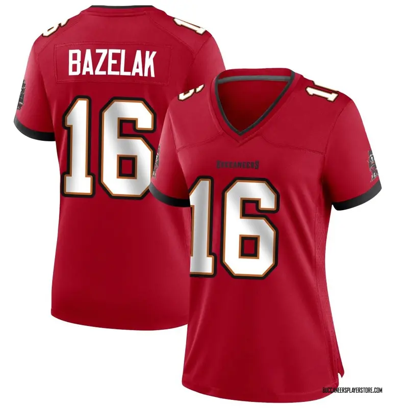 Nike Connor Bazelak Tampa Bay Buccaneers Game Red Team Color Jersey - Women's