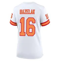 Nike Connor Bazelak Tampa Bay Buccaneers Game White '76 50th Season Jersey - Women's