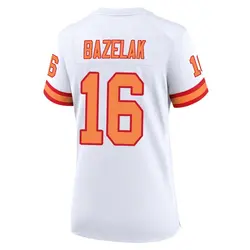 Nike Connor Bazelak Tampa Bay Buccaneers Game White '76 Jersey - Women's