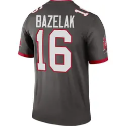 Nike Connor Bazelak Tampa Bay Buccaneers Legend Pewter Alternate Jersey - Men's