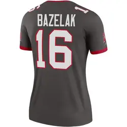 Nike Connor Bazelak Tampa Bay Buccaneers Legend Pewter Alternate Jersey - Women's