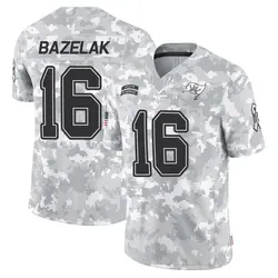 Nike Connor Bazelak Tampa Bay Buccaneers Limited Arctic Camo 2024 Salute to Service Jersey - Youth