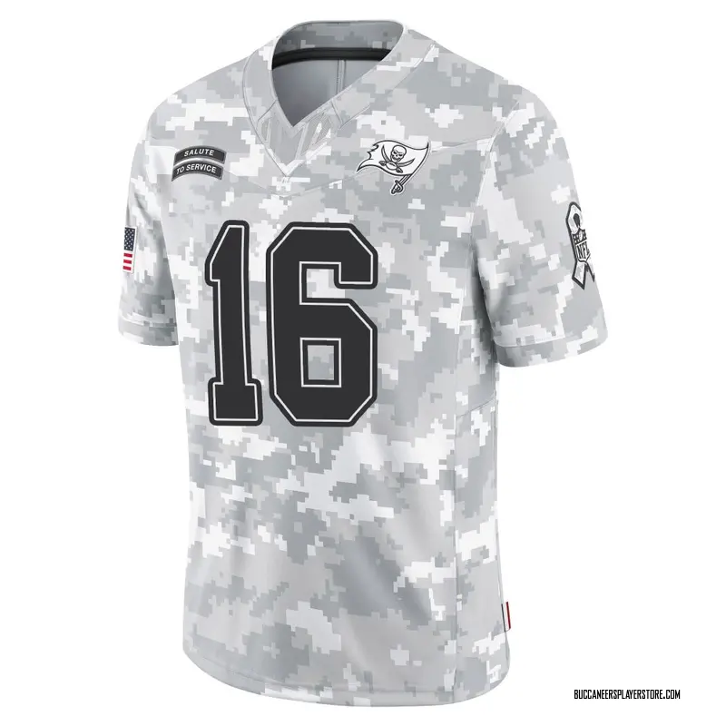 Nike Connor Bazelak Tampa Bay Buccaneers Limited Arctic Camo 2024 Salute to Service Jersey - Youth