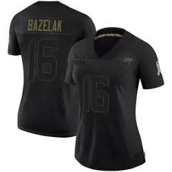 Nike Connor Bazelak Tampa Bay Buccaneers Limited Black 2020 Salute To Service Jersey - Women's