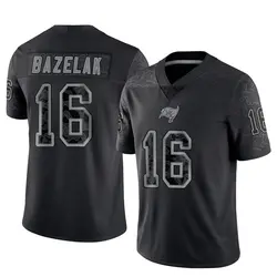 Nike Connor Bazelak Tampa Bay Buccaneers Limited Black Reflective Jersey - Men's