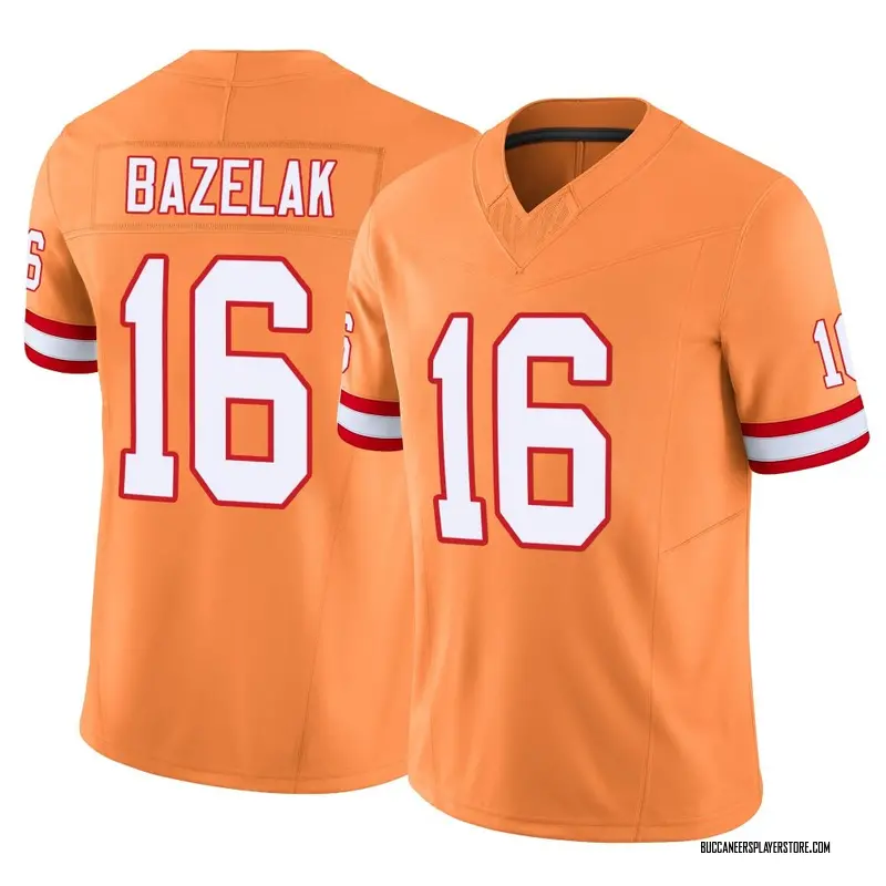 Nike Connor Bazelak Tampa Bay Buccaneers Limited Orange Vapor F.U.S.E. Jersey - Men's