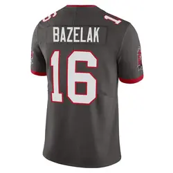 Nike Connor Bazelak Tampa Bay Buccaneers Limited Pewter Alternate Vapor Jersey - Men's