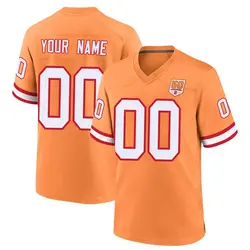 Nike Custom Tampa Bay Buccaneers Game Cream sicle 50th Season Jersey - Men's