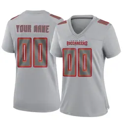 Nike Custom Tampa Bay Buccaneers Game Gray Atmosphere Fashion Jersey - Women's