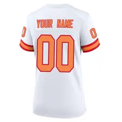 Nike Custom Tampa Bay Buccaneers Game White '76 50th Season Jersey - Women's