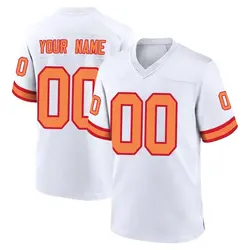 Nike Custom Tampa Bay Buccaneers Game White '76 Jersey - Youth