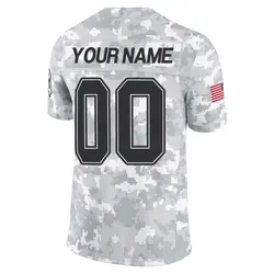 Nike Custom Tampa Bay Buccaneers Limited Arctic Camo 2024 Salute to Service Jersey - Youth