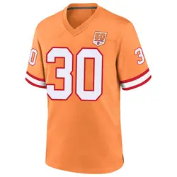 Nike D.J. Williams Tampa Bay Buccaneers Game Cream sicle 50th Season Jersey - Men's
