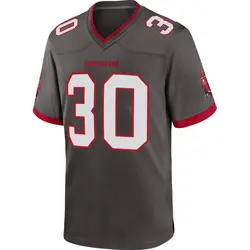 Nike D.J. Williams Tampa Bay Buccaneers Game Pewter Alternate Jersey - Youth