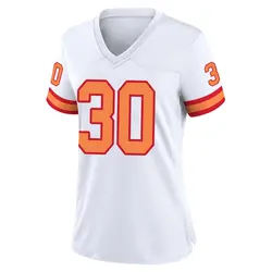 Nike D.J. Williams Tampa Bay Buccaneers Game White '76 Jersey - Women's