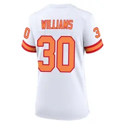 Nike D.J. Williams Tampa Bay Buccaneers Game White '76 Jersey - Women's