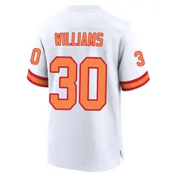 Nike D.J. Williams Tampa Bay Buccaneers Game White '76 Jersey - Youth