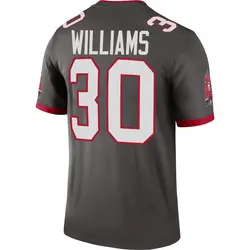 Nike D.J. Williams Tampa Bay Buccaneers Legend Pewter Alternate Jersey - Youth