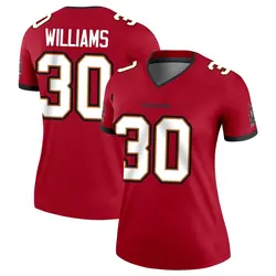 Nike D.J. Williams Tampa Bay Buccaneers Legend Red Jersey - Women's