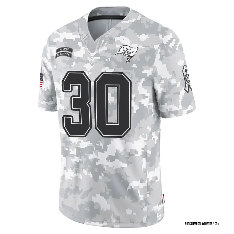 Nike D.J. Williams Tampa Bay Buccaneers Limited Arctic Camo 2024 Salute to Service Jersey - Men's