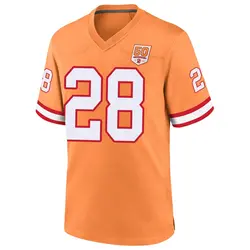Nike Damarion Williams Tampa Bay Buccaneers Game Cream sicle 50th Season Jersey - Men's