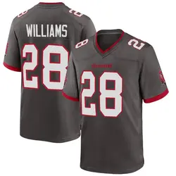 Nike Damarion Williams Tampa Bay Buccaneers Game Pewter Alternate Jersey - Men's