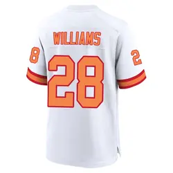 Nike Damarion Williams Tampa Bay Buccaneers Game White '76 Jersey - Youth