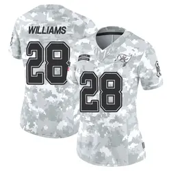 Nike Damarion Williams Tampa Bay Buccaneers Limited Arctic Camo 2024 Salute to Service Jersey - Women's