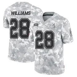 Nike Damarion Williams Tampa Bay Buccaneers Limited Arctic Camo 2024 Salute to Service Jersey - Youth
