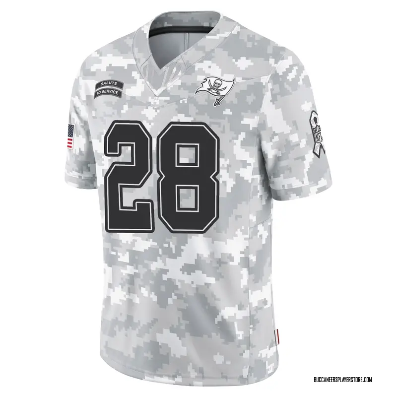 Nike Damarion Williams Tampa Bay Buccaneers Limited Arctic Camo 2024 Salute to Service Jersey - Youth