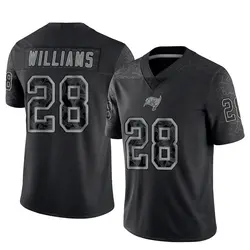 Nike Damarion Williams Tampa Bay Buccaneers Limited Black Reflective Jersey - Youth