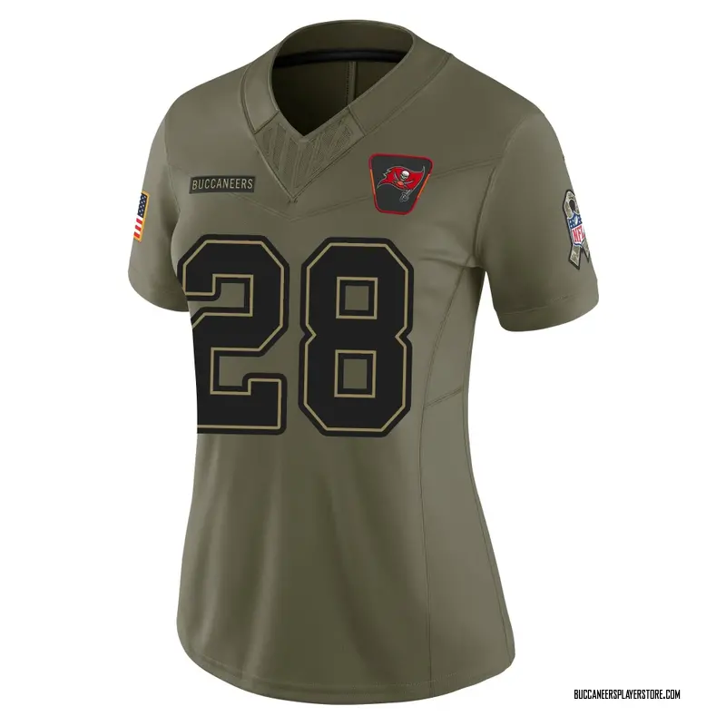 Nike Damarion Williams Tampa Bay Buccaneers Limited Olive 2025 Salute to Service Jersey - Women's