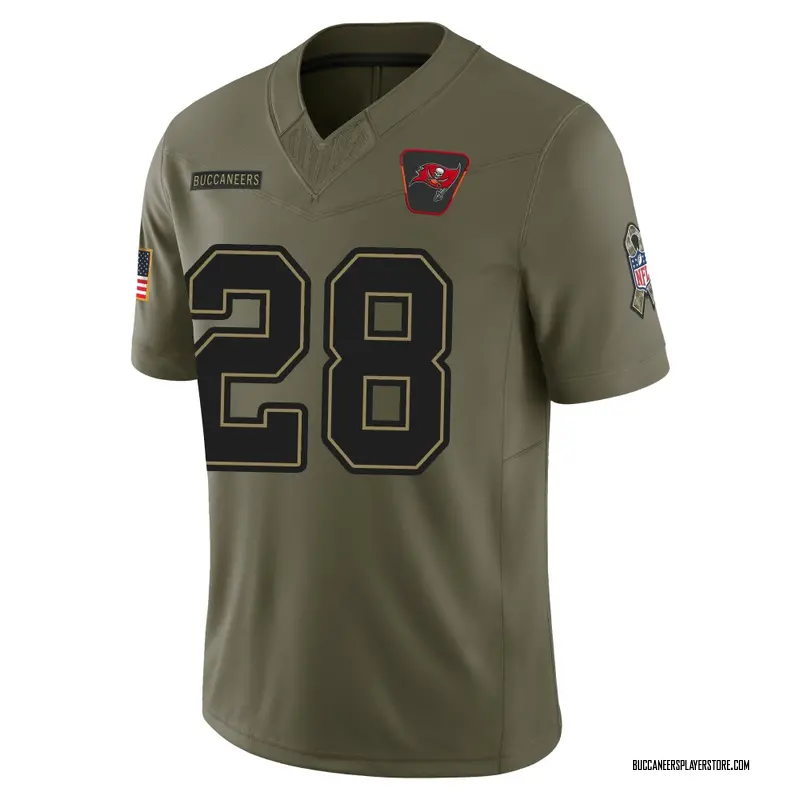 Nike Damarion Williams Tampa Bay Buccaneers Limited Olive 2025 Salute to Service Jersey - Youth