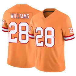 Nike Damarion Williams Tampa Bay Buccaneers Limited Orange Vapor F.U.S.E. Jersey - Men's
