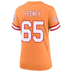 Nike Dan Feeney Tampa Bay Buccaneers Game Cream sicle 50th Season Jersey - Women's