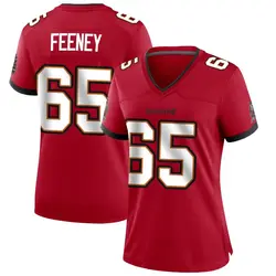 Nike Dan Feeney Tampa Bay Buccaneers Game Red Team Color Jersey - Women's
