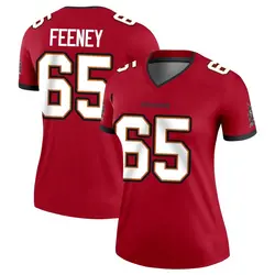 Nike Dan Feeney Tampa Bay Buccaneers Legend Red Jersey - Women's