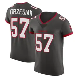 Nike Daniel Grzesiak Tampa Bay Buccaneers Elite Pewter Alternate Vapor Jersey - Men's