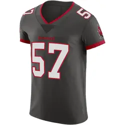 Nike Daniel Grzesiak Tampa Bay Buccaneers Elite Pewter Alternate Vapor Jersey - Men's