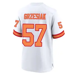 Nike Daniel Grzesiak Tampa Bay Buccaneers Game White '76 50th Season Jersey - Men's